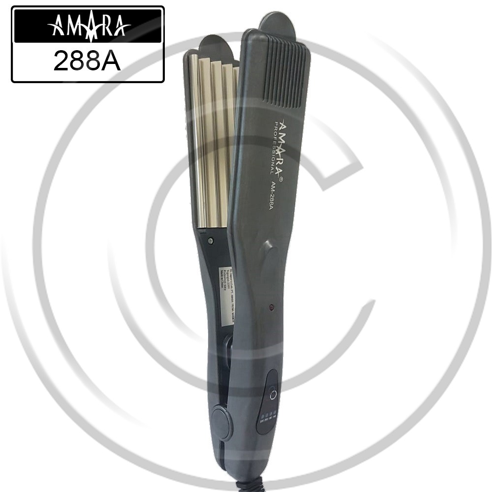 AMARA / AM-288A / Catokan Rambut / Pengkeriting (Curly) (Genteng) (Baba) (Gerigi) Proffesional - CO