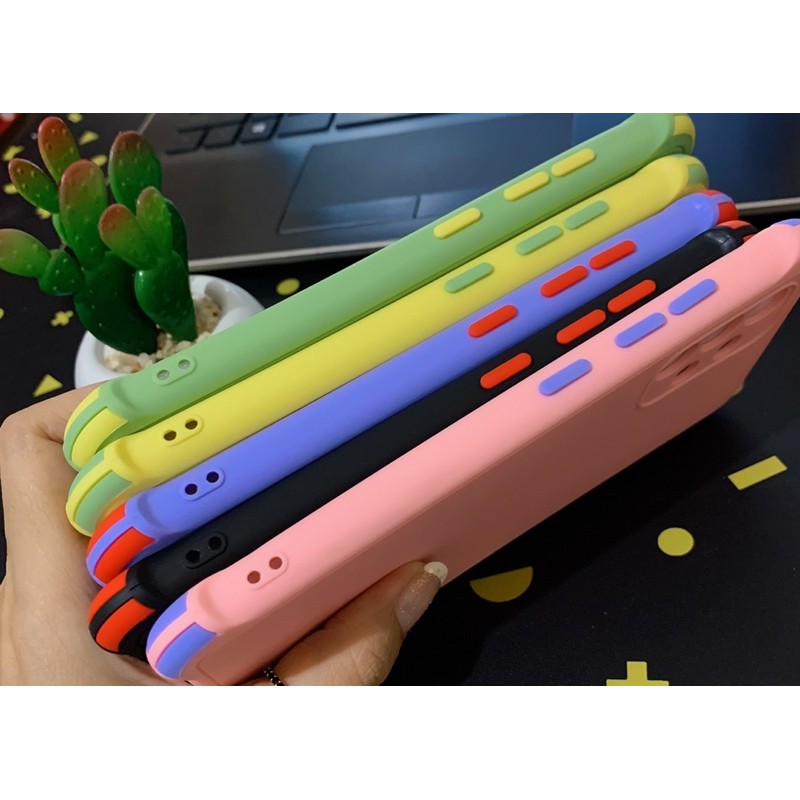 softcase My choice / anti crack macaron  oppo Reno 5F 4G NEW