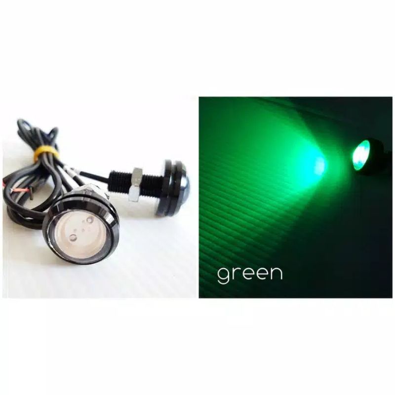 2pcs DRL Eagle Eye Drat Lampu LED Mata Elang 23mm 2pcs