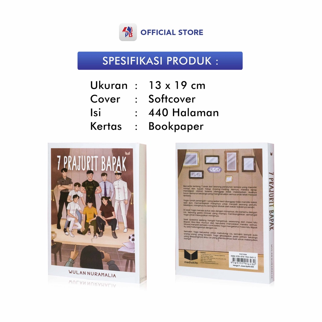 Buku Novel Azzamine / 7 Prajurit Bapak / The Song Of Achilles - Nyanyian Achilles / Buku Novel Fiksi-3