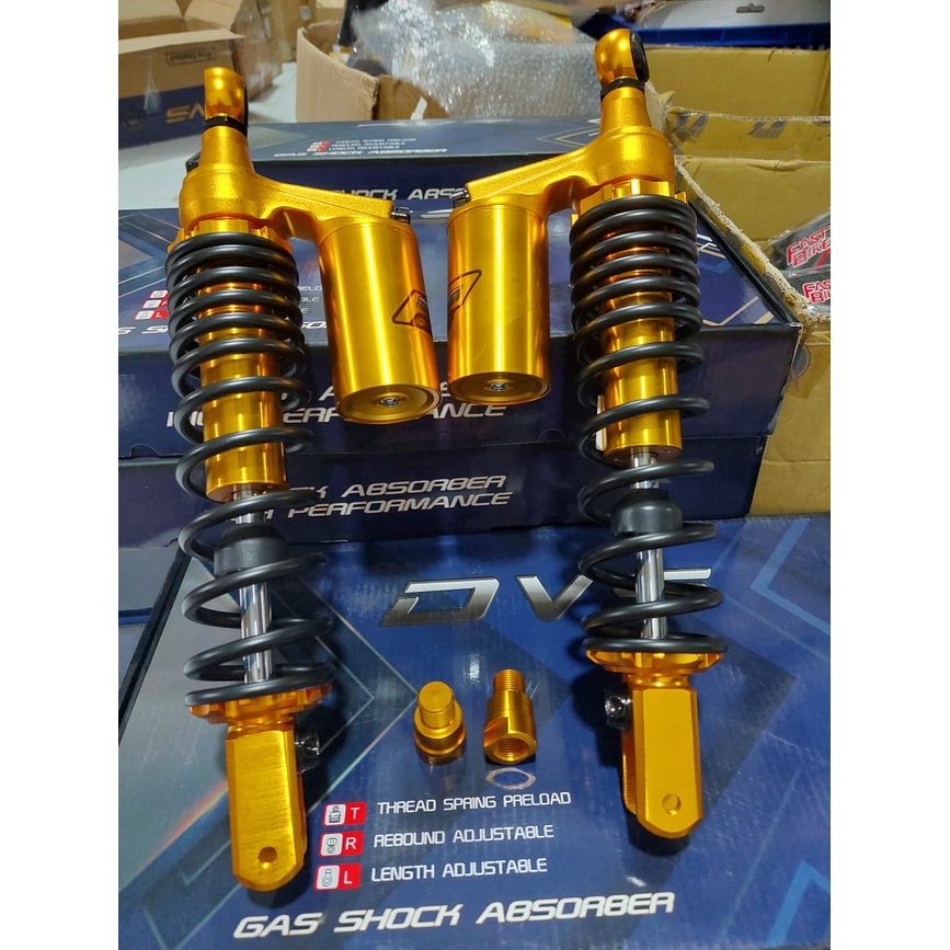 Shock Tabung Shockbreaker Tabung DVS Universal shock tabung matic Pcx 150,Pcx 160,Adv,Xmax 350mm-375mm