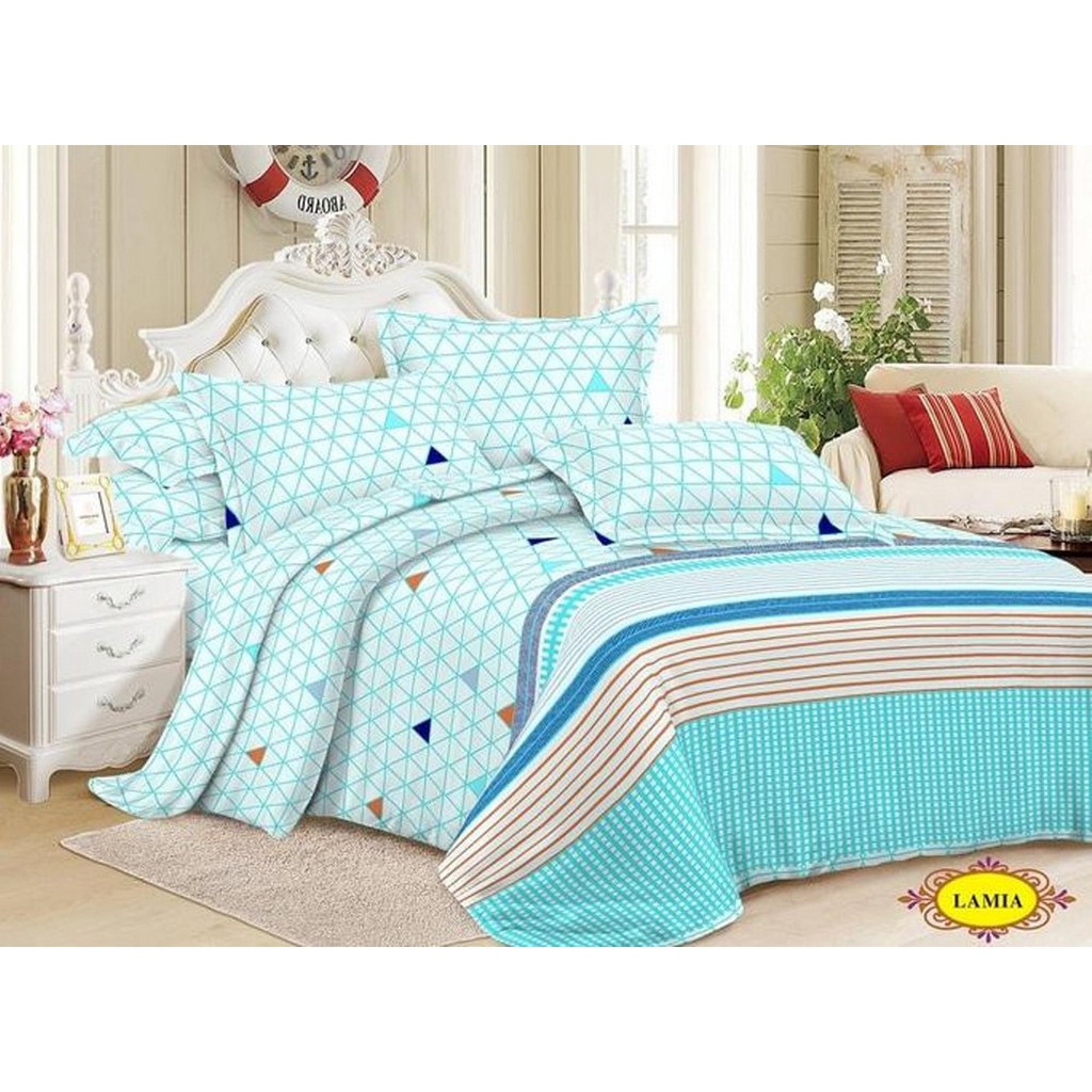 Jual Lidia Bed Cover SET 160x200 No.2 Queen Size LAMIA sehat bugar