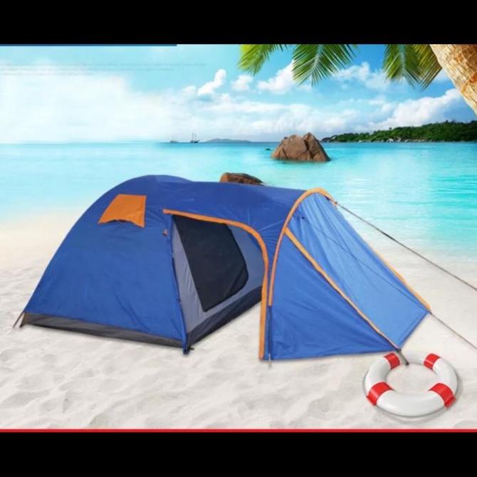 Tenda 6 Orang Double Layer Star Seller Temurah