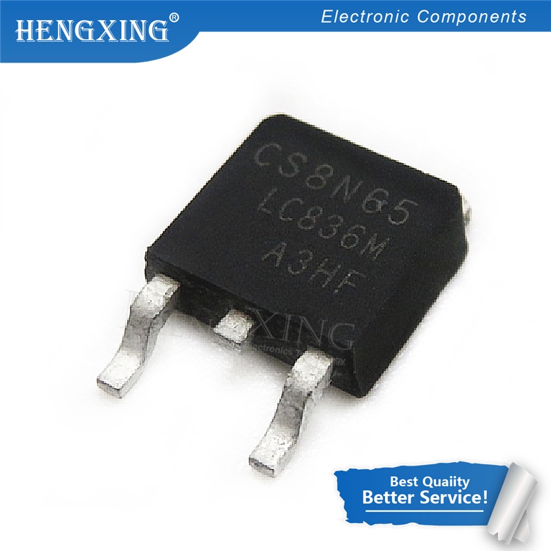 40pcs Ic CS8N65AO CS8N65A0 8N65 CS8N65 TO-252