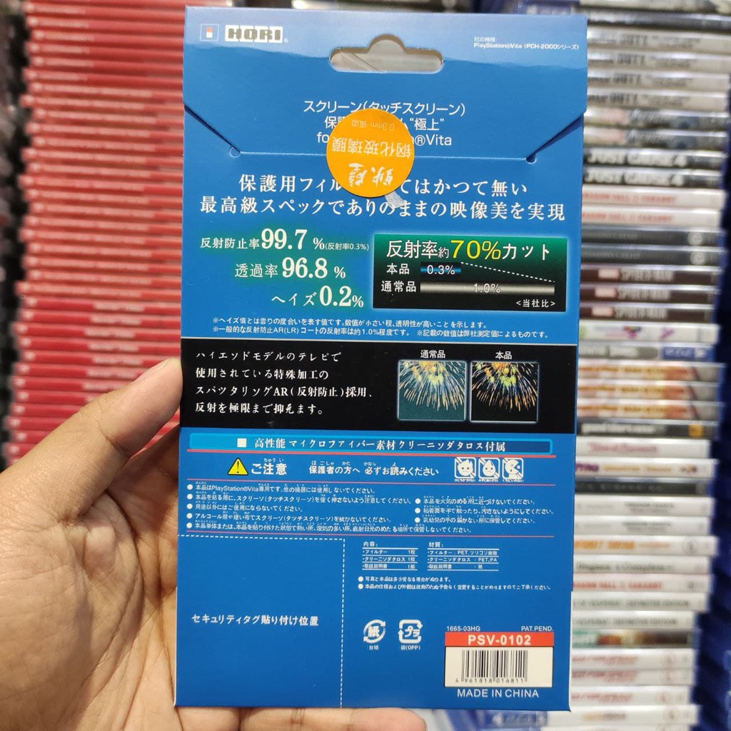 Anti Gores Tempered Glass PSVita PS Vita PSP Vita Slim FAT