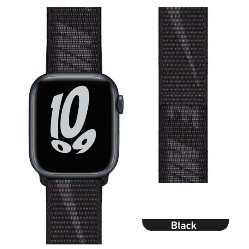 Tali Jam Watch Strap Apple Watch 45mm 44mm 42mm 41mm 40mm 38mm - Nylon Loop Nike