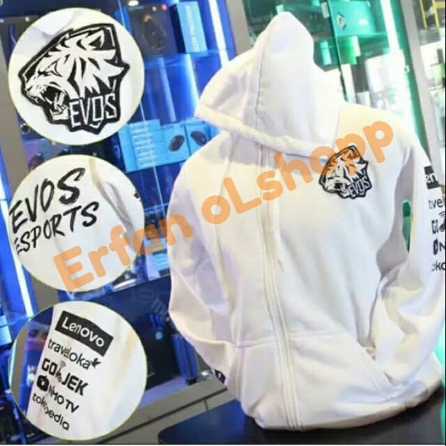 JAKET ORIGINAL EVOS ESPORT TEAM FREE NICKNAME