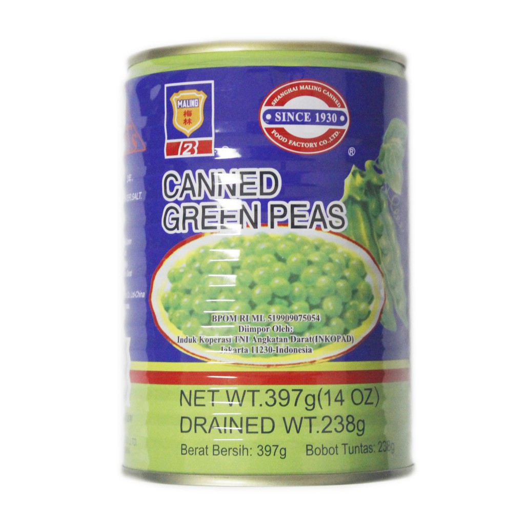 

TTS MALING GREEN PEAS 397G