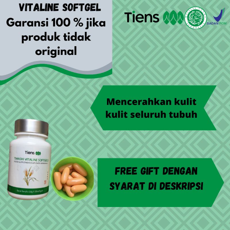 Tiens Vitaline Softgel Original Eceran