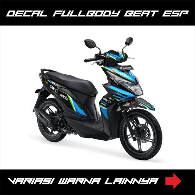 decal motor Honda beat new / decal Honda beat new / stiping motor beat new fullbody