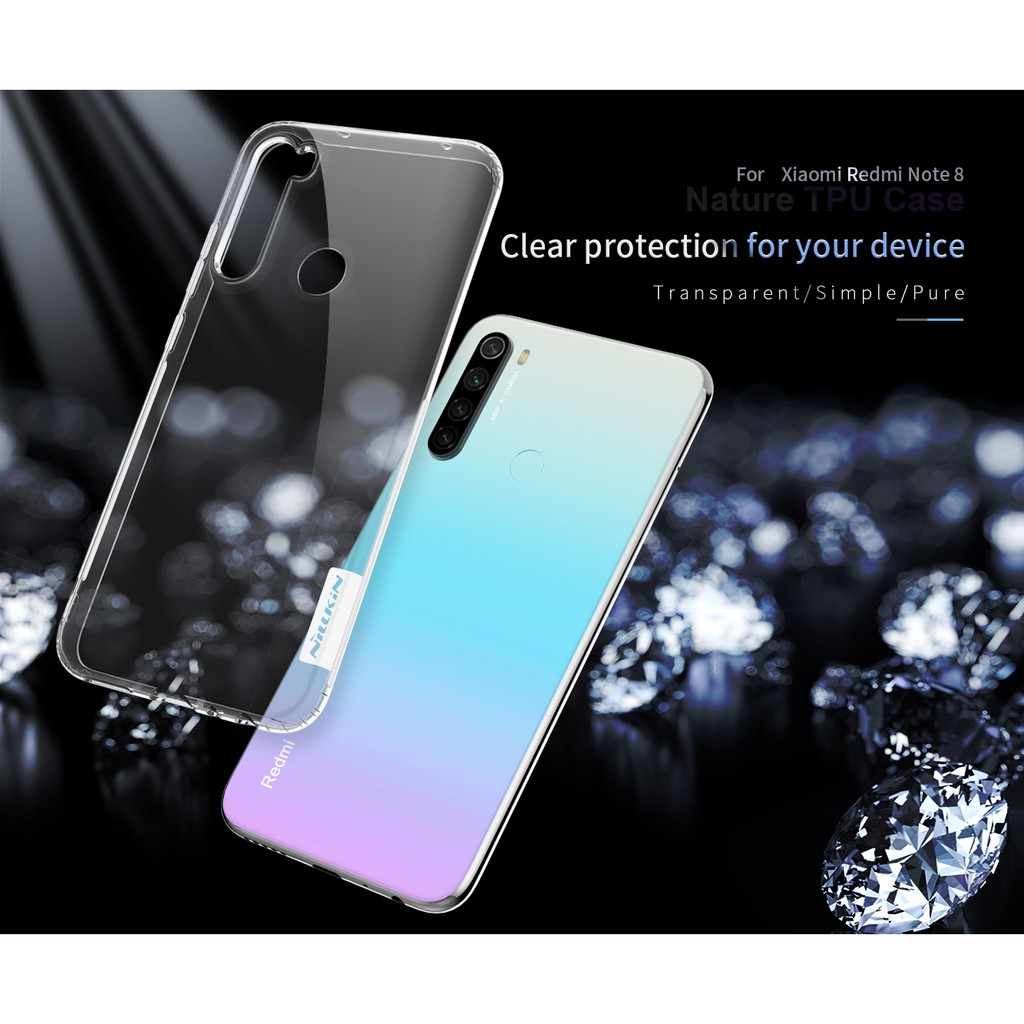 Case XIAOMI Redmi Note 8 Softcase Transparan TPU Original
