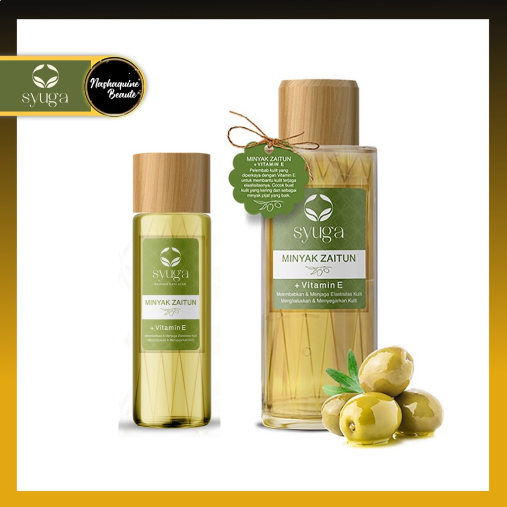 SYUGA Minyak Zaitun Olive Oil With Vitamin E 250 ml 150ml