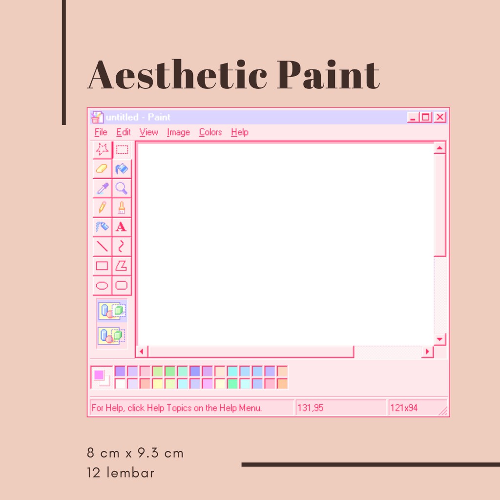 

Aesthetic Paint MemoPad / Memopad lucu / memopad aesthetic / memopad murah