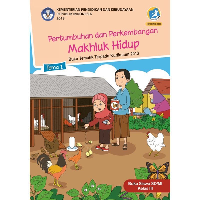 

BUKU TEMATIK SD KELAS 3 TEMA 1, 2, 3, 4, 5, 6, 7, 8