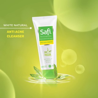 Jual SAFI WHITE NATURAL ANTI ACNE CLEANSER 100G | Shopee Indonesia