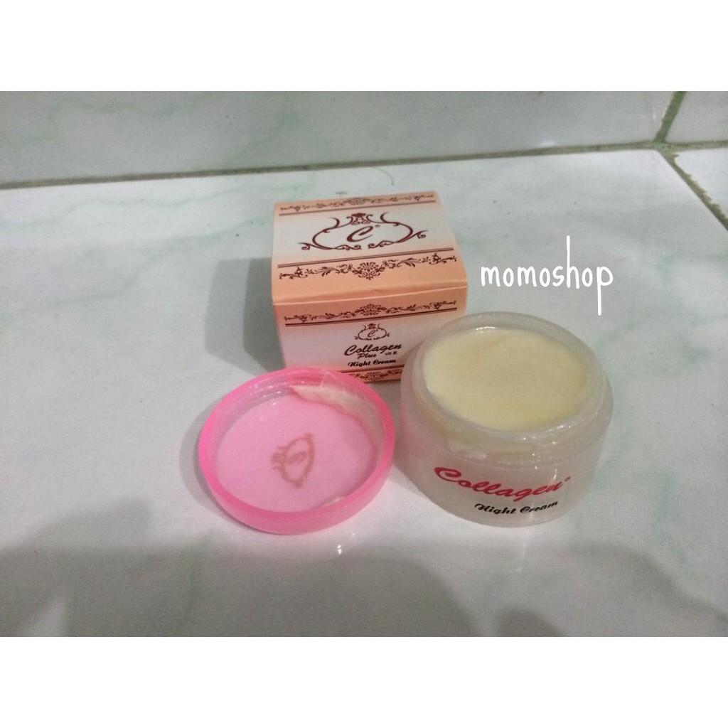 [ BPOM ]Cream malam collagen original 100% asli - Night cream original