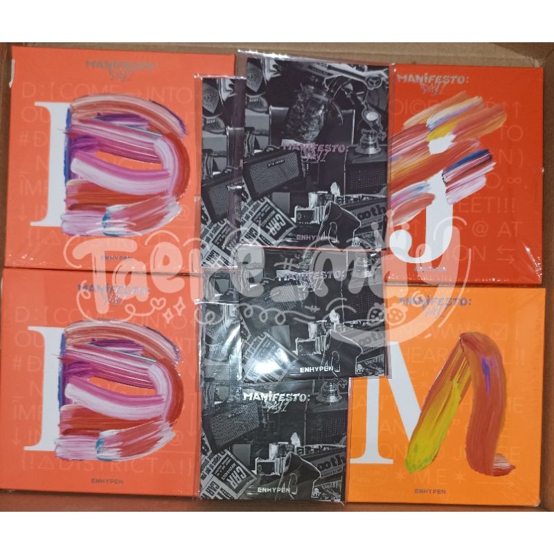 (READY STOCK) ALBUM MDO ENGENE VER. &  WEVERSE VER. ENHYPEN