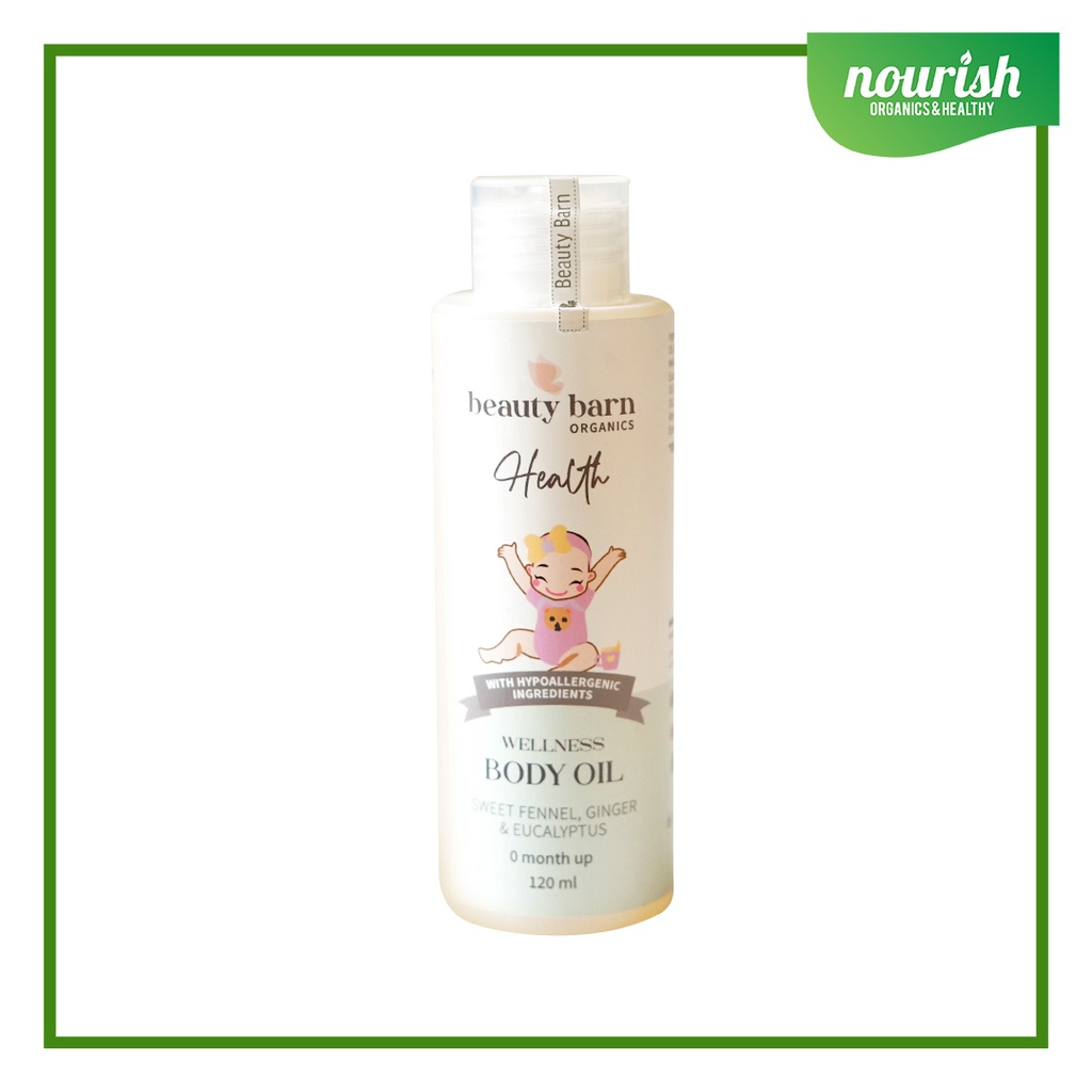 Beauty Barn, Baby Wellness Body Oil (minyak telon alami)