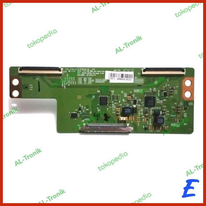 TCON BOARD TV LED POLYTRON 43 INCH PLD 43TS866 TIKON PLD43TS866 43TS