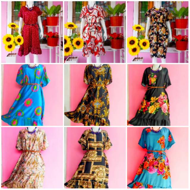 Paket usaha Grosir daster ruffle