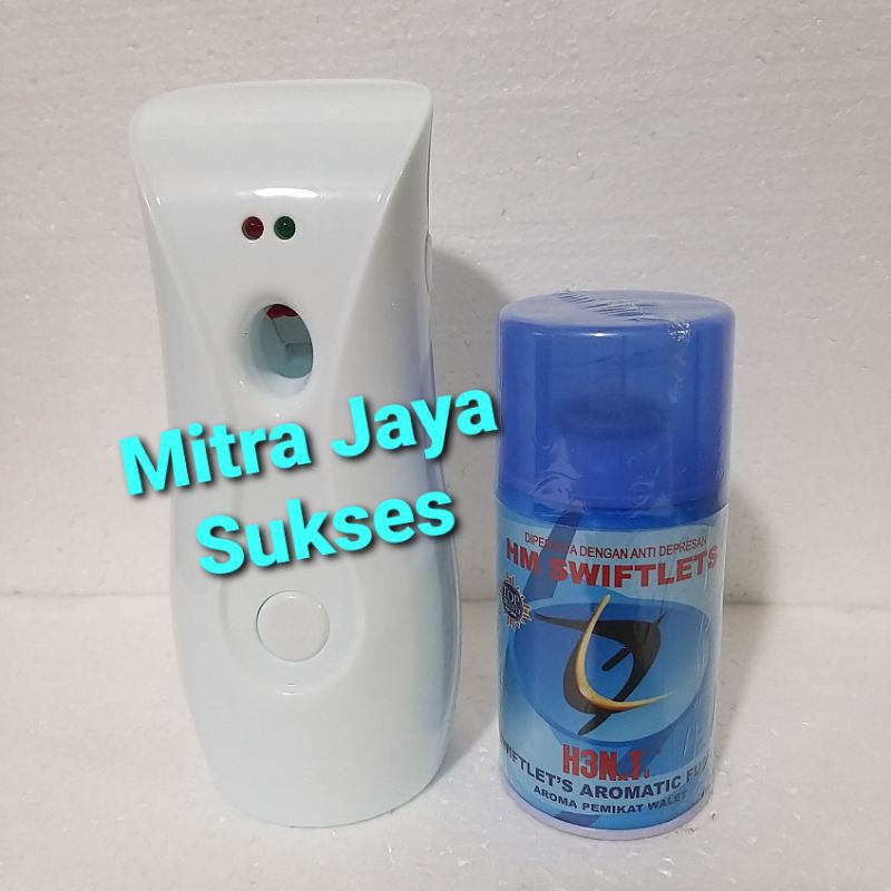 Paket Parfum Walet H3N1+Dispenser Manual Kecil Semprot Otomatis