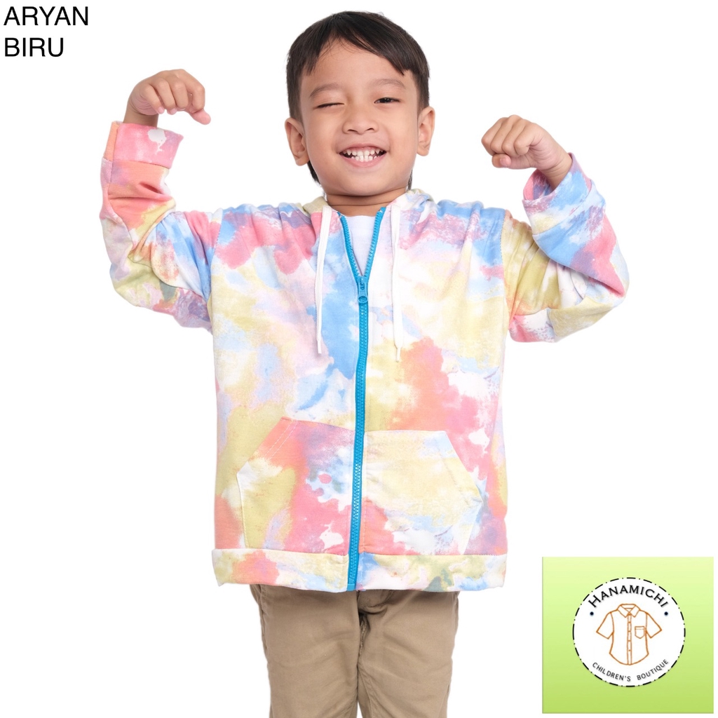 Hanamichi ARYAN Hoodie Anak Lengan Panjang