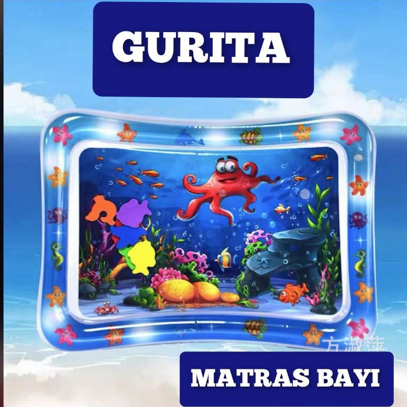 Matras Air Bayi Mainan Anak Baby Kids Water Play Mat