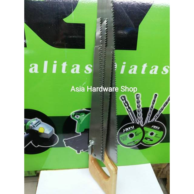 Gergaji Set 5 in 1 Gagang Kayu / Gergaji Set 5 Rupa Multifungsi