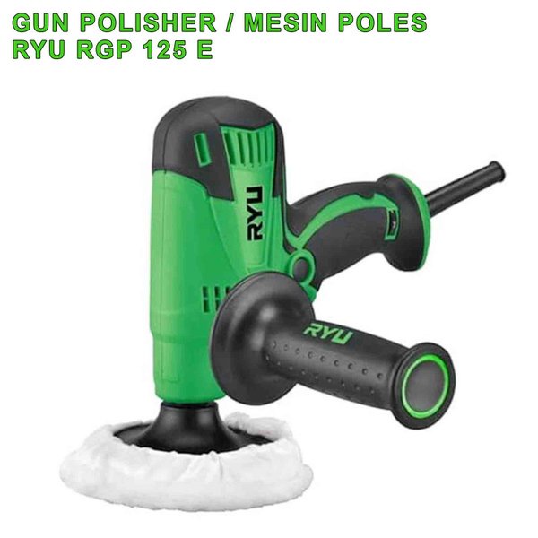 Tekiro Ryu Polisher / Mesin Poles Body Mobil Motor 5 Inch dengan Variasi Kecepatan - RGP125E