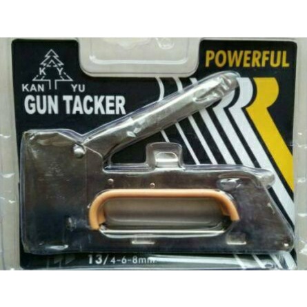 

JS03 Stapler Staples Gun Tembak Jok Kulit Motor / Gun Tacker 4-6-8mm