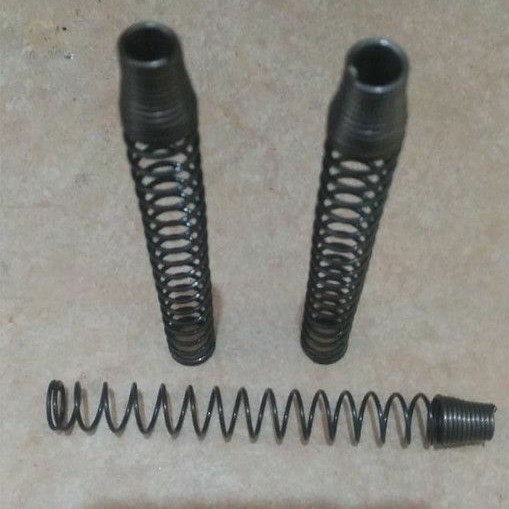 Per / Spring Tekan Kerucut Baja Kawat 1 mm OD/OD 8/11 mm L 90 mm