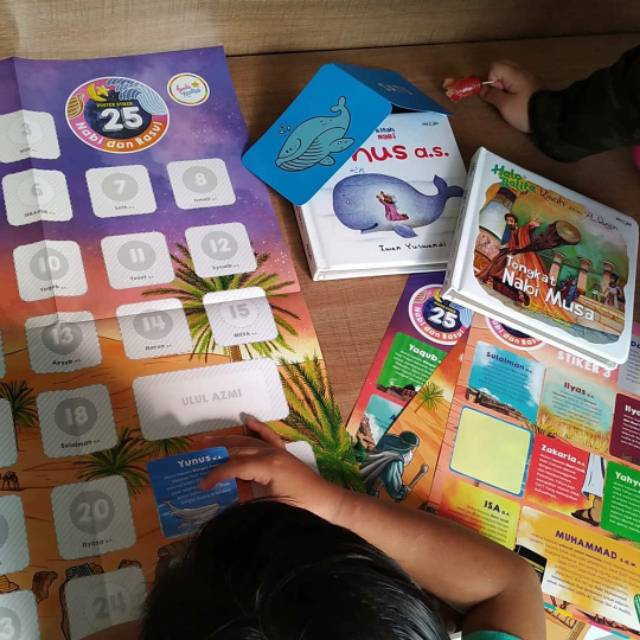 Poster 25 Nabi Edukasi Anak Muslim