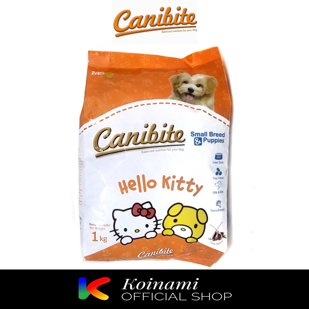 Canibite Dog Small Breed Puppies 1 Kg / Makanan Anjing