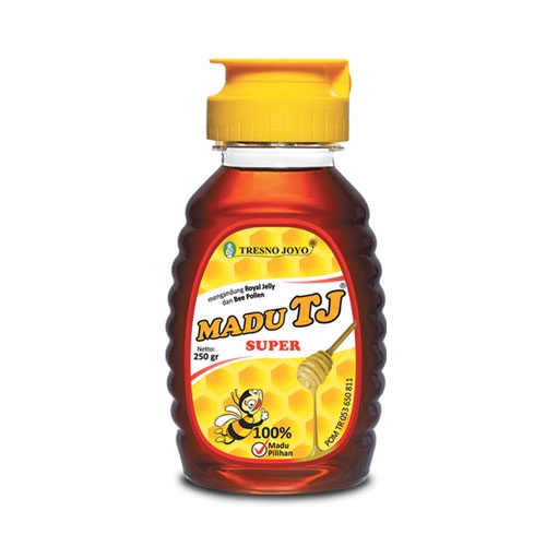 

MADU TJ SUPER 250gr ORIGINAL | TJ SUPER / madu / madu murni / madu asli