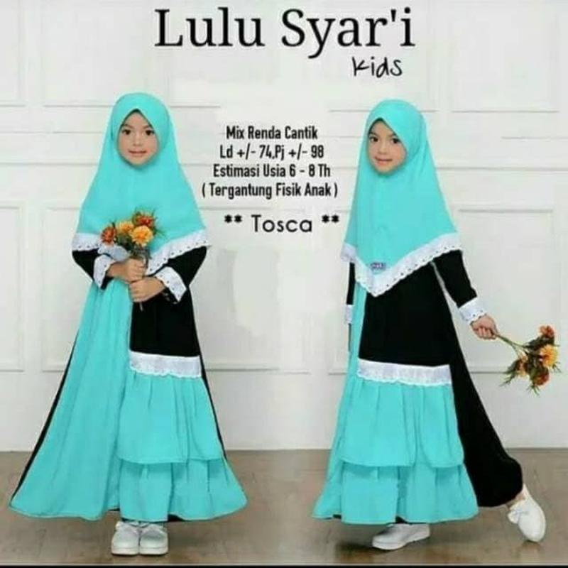 Gamis Anak//Dress Anak//Stelan Anak//Dress Muslim Anak//Baju Muslim Anak//Stelan Gamis Anak Tanggung