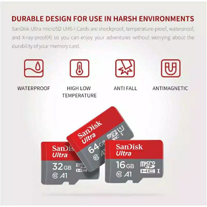 memori card sandisk 16