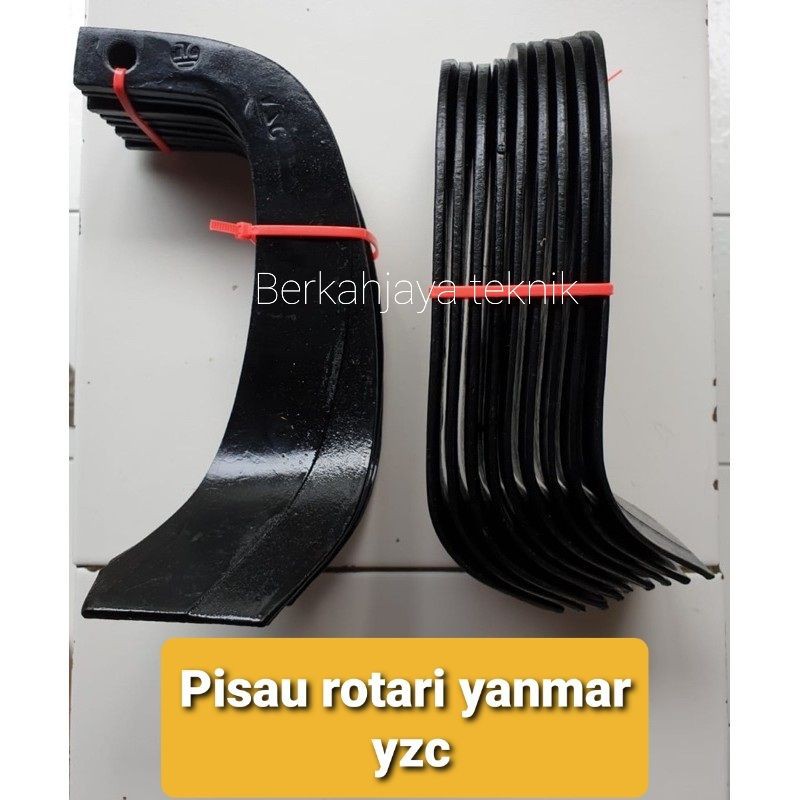 pisau rotari traktor yanmar yzc/ isi 18pcs