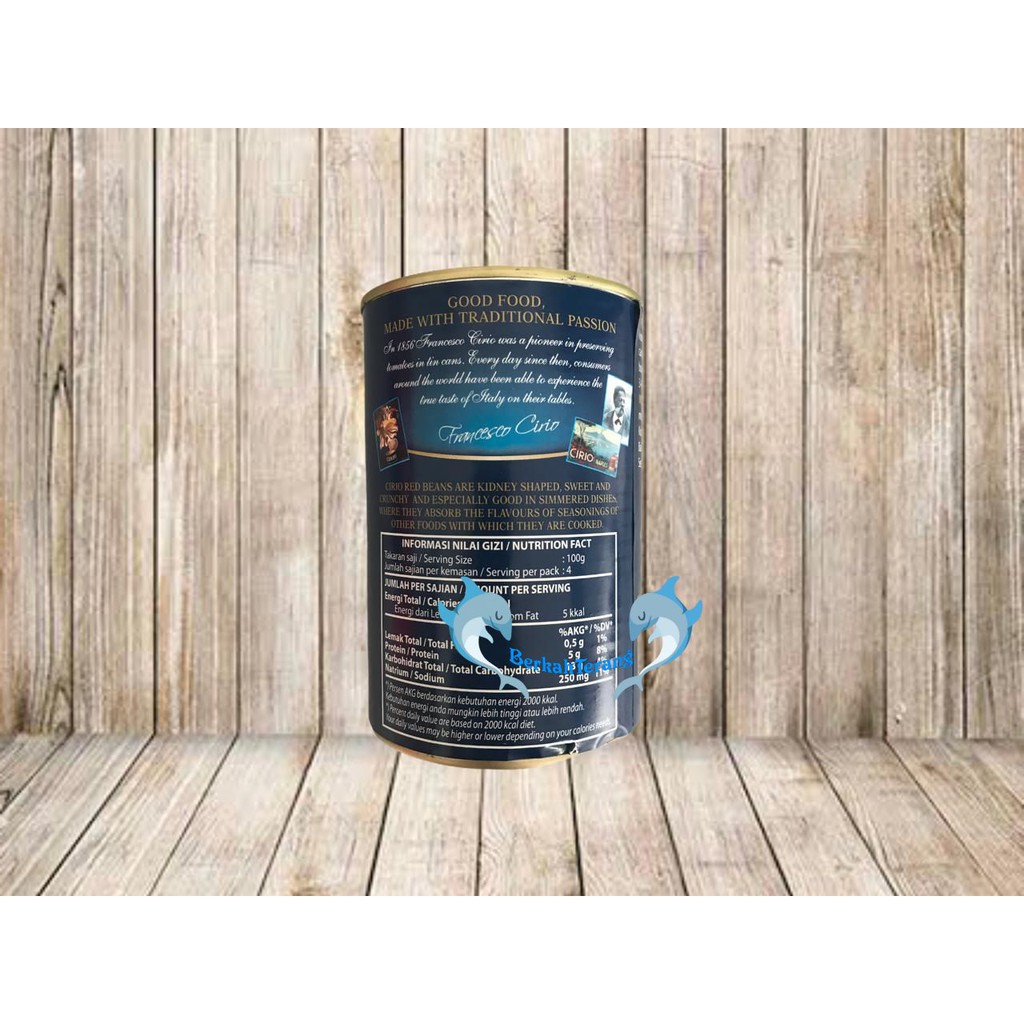 

Cirio RED KIDNEY BEANS 400gr / Kacang Merah Dalam Larutan Garam