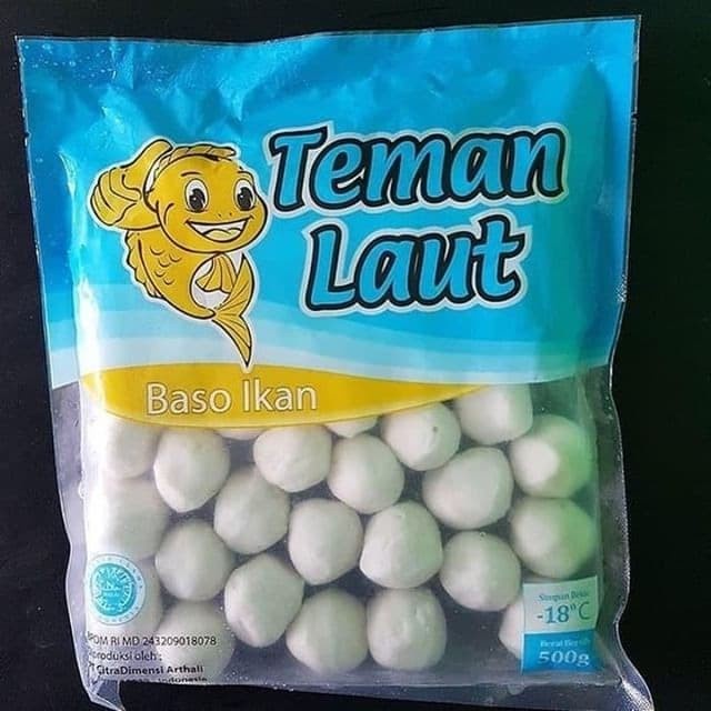 

Teman Laut Bakso Ikan 500g