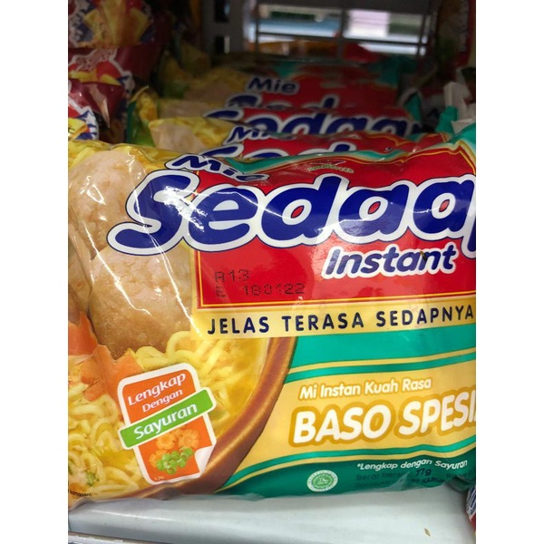 

SEDAAP MIE INSTANT BASO SPESIAL 1PCS 77G
