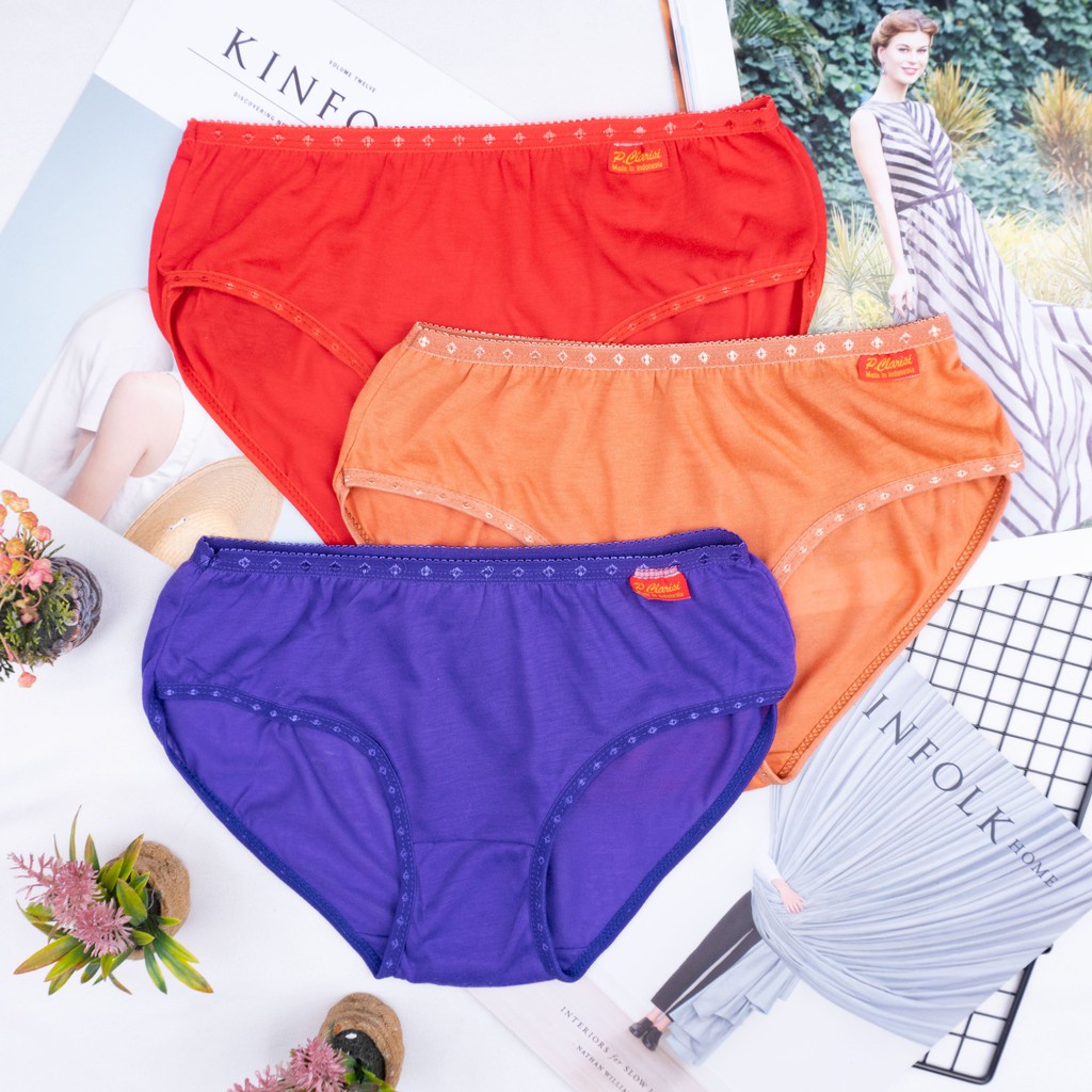 IL - UNDIES CELANA DALAM WANITA POLOS BASIC IMPORT BAHAN LEBIH MELAR DAN LEBIH ADEM