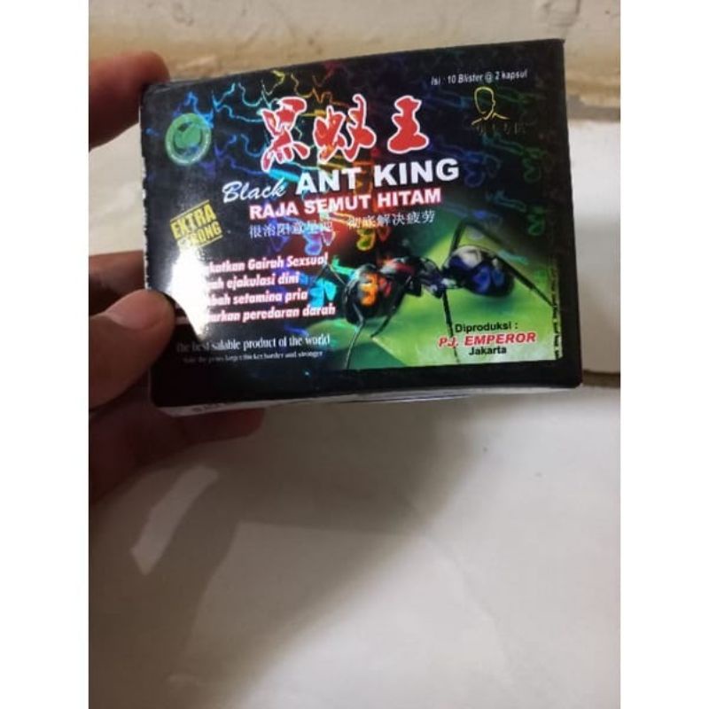 kapsul raja semut hitam / black ANT KING