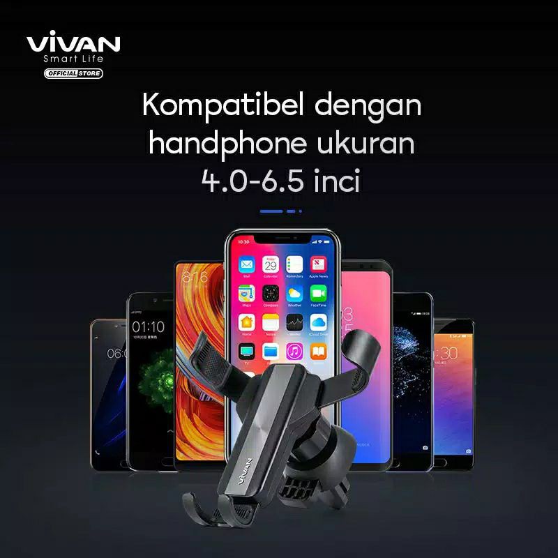 Vivan CHS09 Aluminum Alloy Car Holder