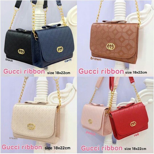 TAS BATAM/TAS GUCCI RIBON/ TAS WANITA TERMURAH/TAS KONDANGAN