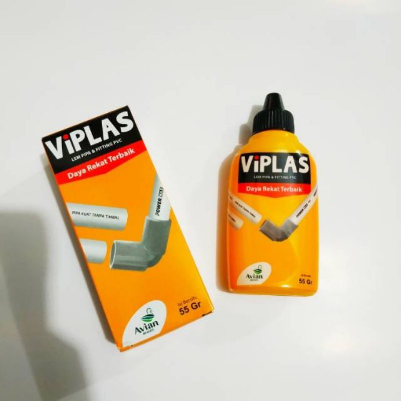 Viplas Lem Pipa Botol 55CC