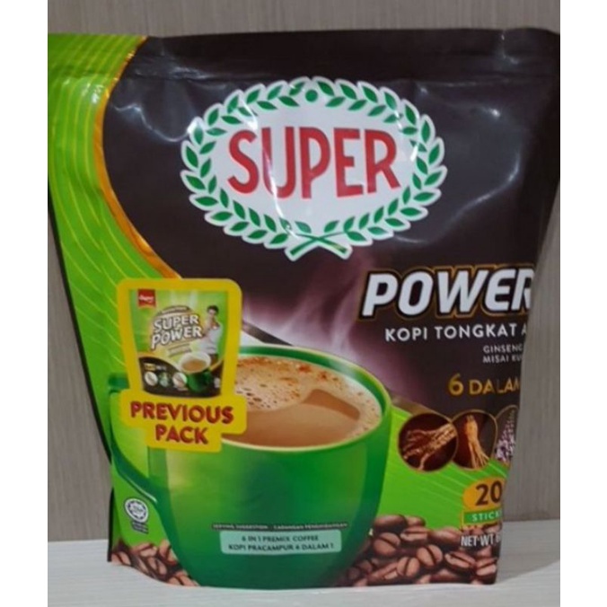 KOPI SUPER POWER MALAYSIA 6 IN 1