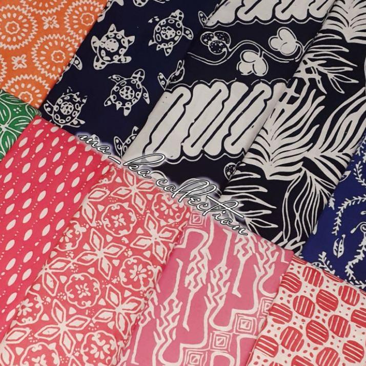 XWF Kain Batik Perca | Batik Cap Garutan | Batik Indonesia | Perca Batik AZH5