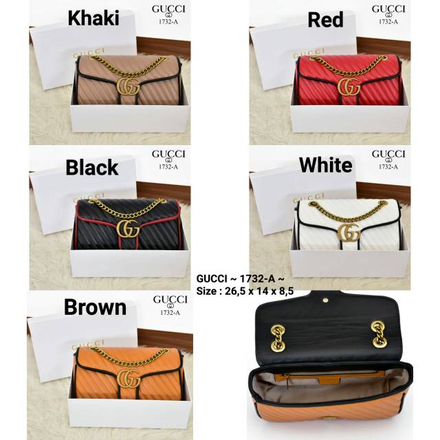 GUCCI GG Marmont Bag
Series ~ 1732-A