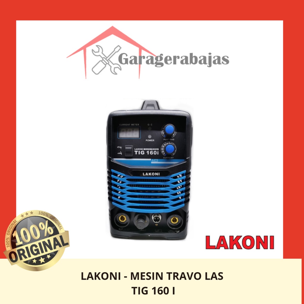 MESIN TRAVO LAS ARGON INVERTER LAKONI TIG 160i