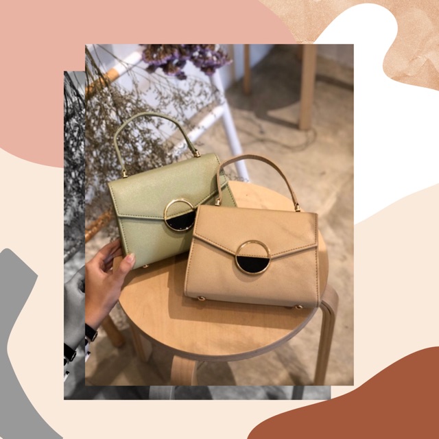 AGATA VINTAGE KOREAN BAG / TAS KOREA / TAS VINTAGE / TAS RETRO / TAS SELEMPANG / KOREAN BAG